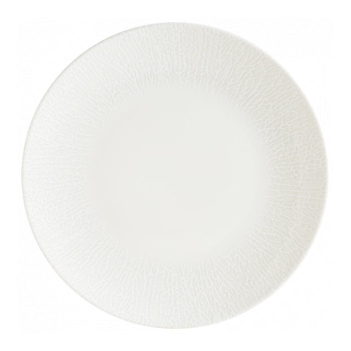 Bonna Radix 10.5" Gourmet Round Porcelain Flat Plate - 12/Case - RDXGRM27DZ