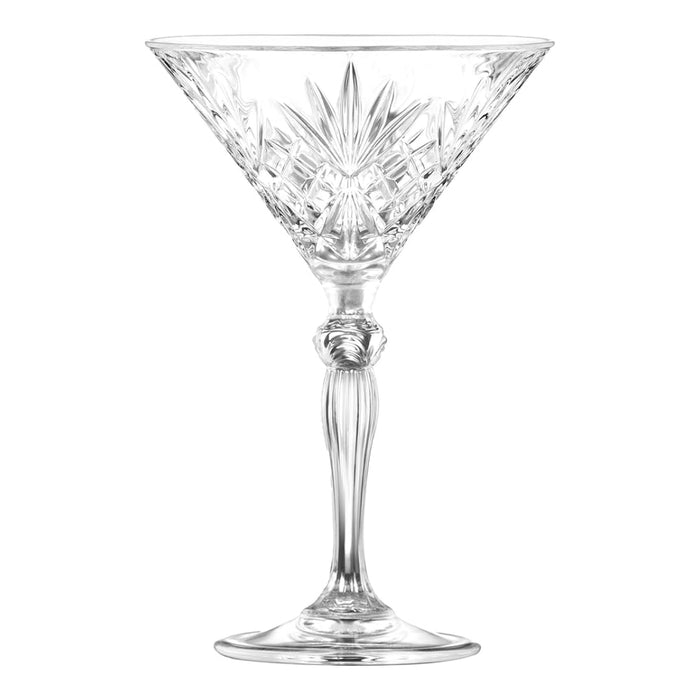 RCR Cristalleria Italiana 7 Oz. Melodia Martini Glass - 6/Case - RM28059