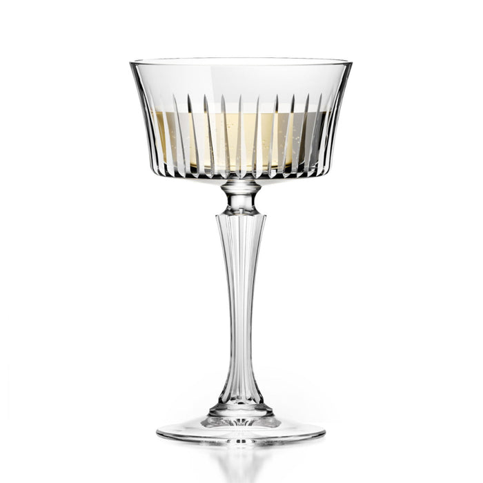 RCR Cristalleria Italiana 8.8 Oz. Timeless Champagne Glass - 6/Case - RT28042
