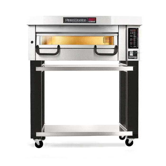PizzaMaster 2 Stone Hearth 44" x 19" Electric Single Deck Pizza Oven - PM 721ED