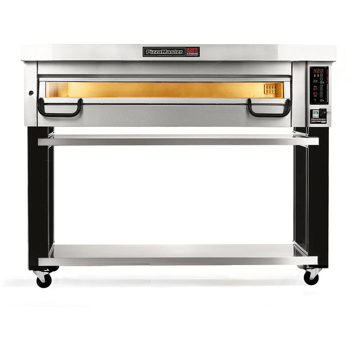PizzaMaster 3 Stone Hearth 71" x 18.9" Electric Single Deck Pizza Oven - PM 931ED