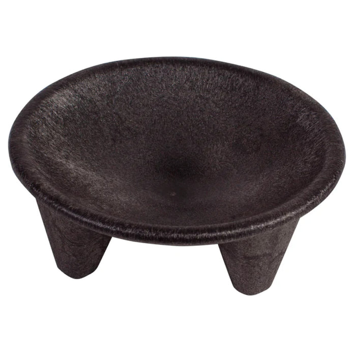 Winco PMP-12  12 Oz. Molcajete Salsa Plate Set