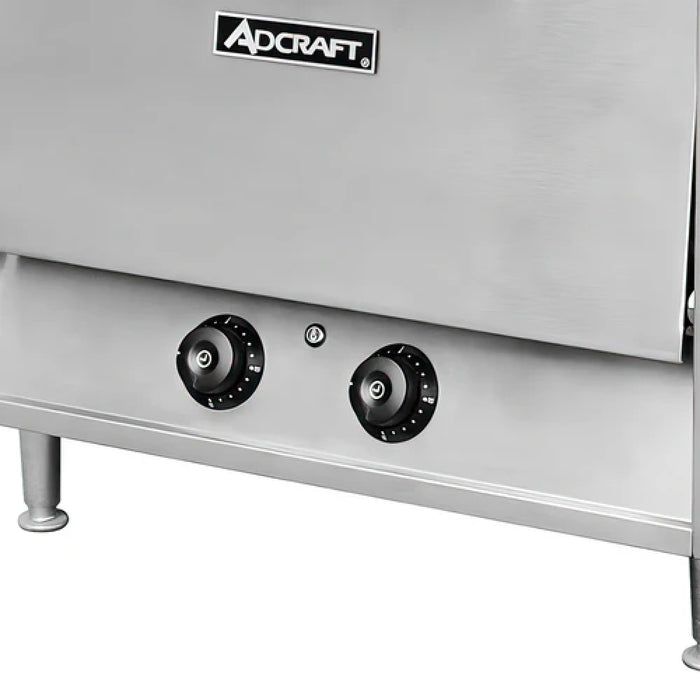 Admiral Craft PO-18 23" Stackable Stainless Steel Countertop Pizza Oven -  240V, 2850W