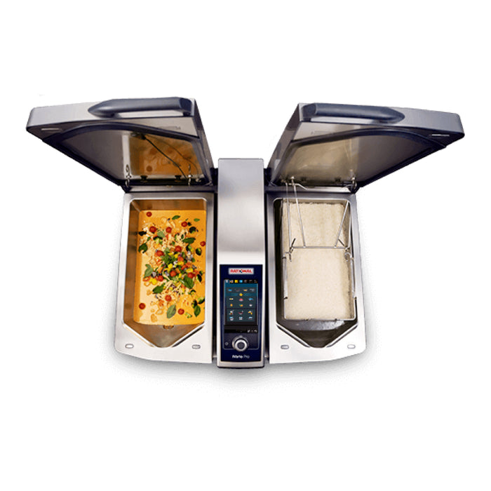 Rational iVario Pro 2-S 6.5 Gallon 2-Pan Electric Pressure Multi‑Functional Cooking Center - 208/240V
