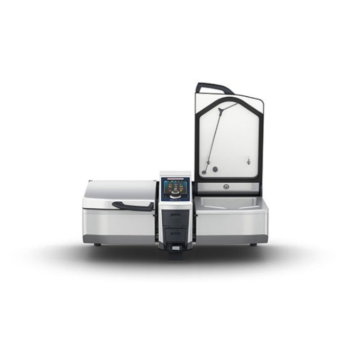 Rational iVario Pro 2-XS 9 Gallon 2-Pan Electric Tilt Skillet - 208/240V