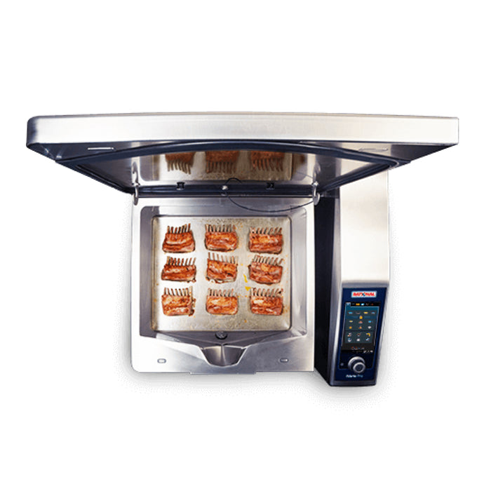 Rational iVario Pro L 26 Gallon Electric Tilt Skillet With Base & Height - 208/240V