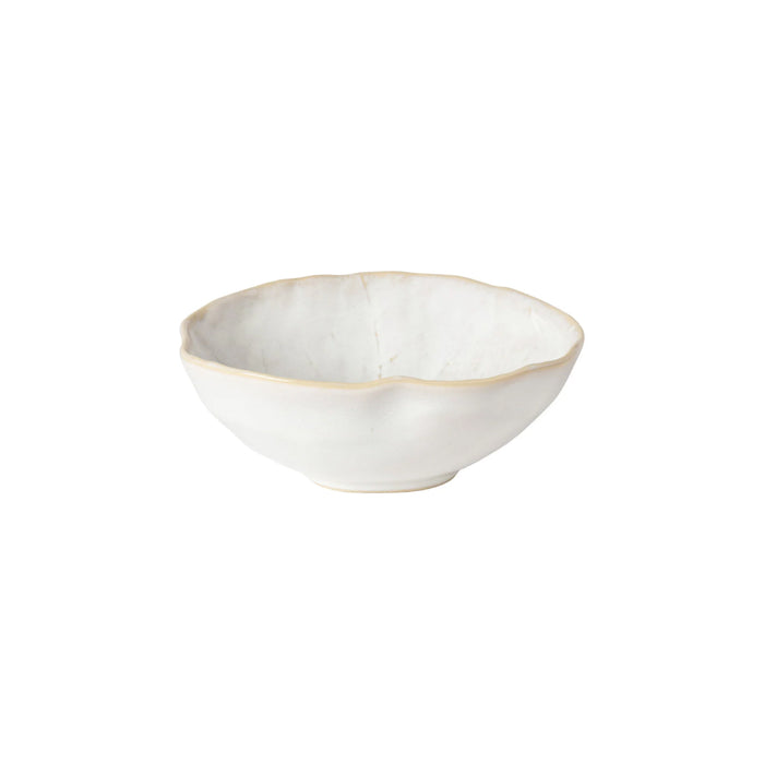 Costa Nova 6.75" x 5.6" Silvina Fennel White Oval Stoneware Bowl - 6/Case - QLS171-FWH