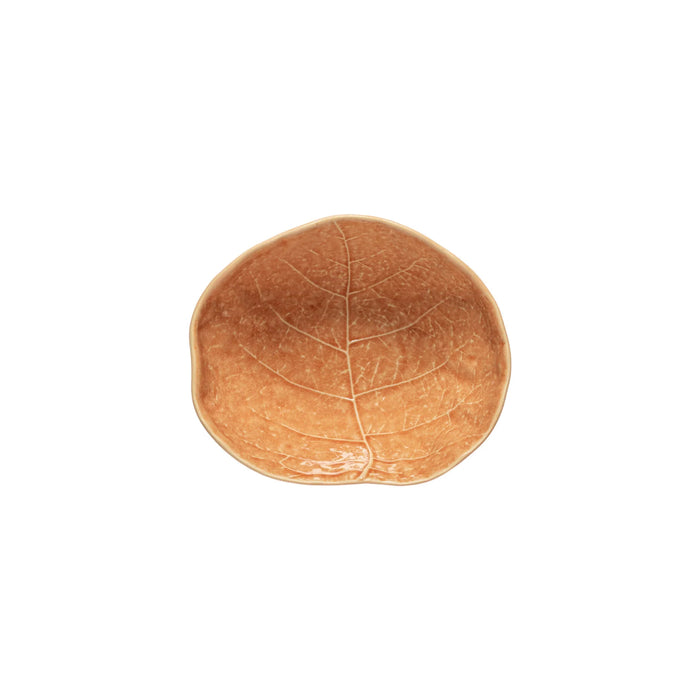 Costa Nova 6.75" x 5.6" Silvina Terracotta Orange Oval Stoneware Bowl - QLS171-TRC