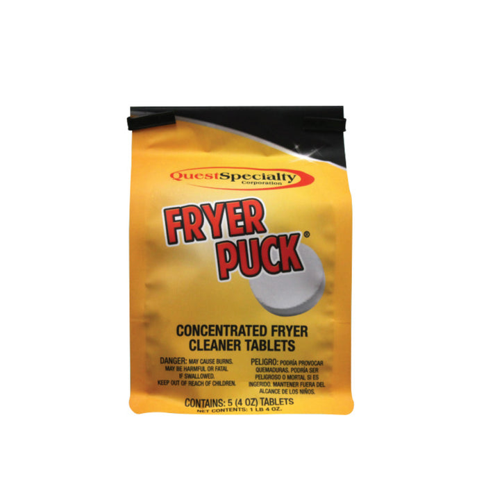Quest Specialty 401304001 4 Oz. Deep Fat Fryer Cleaning Tablet - 5/Pack