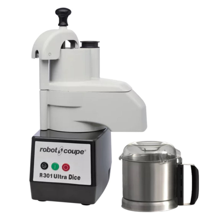 Robot Coupe R301 ULTRA 3.9 Qt. Stainless Steel Bowl Single Speed Combination Processor - 1.5 Hp / 120V
