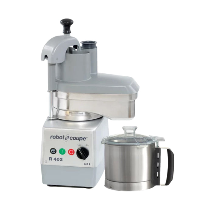 Robot Coupe R402 4.75 Qt. Stainless Steel Bowl 2-Speed Combination Processor - 2 Hp / 120V