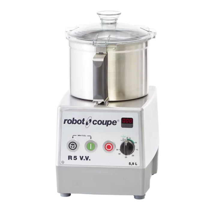 Robot Coupe R5 VV 6 Qt. Variable Speed Table-Top Cutter Mixer - 2 Hp / 120V