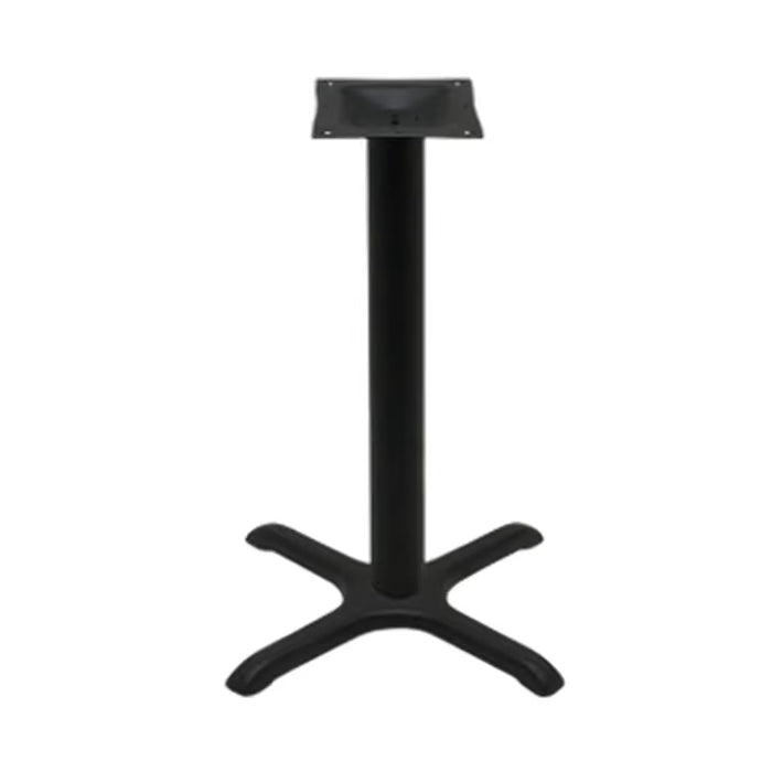 Nella 30" x 30" Raven Cast Iron Dining Table Base