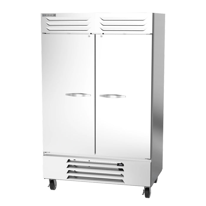 Beverage-Air RB49HC-1S 52" Vista Series Solid 2-Door Reach-In Refrigerator