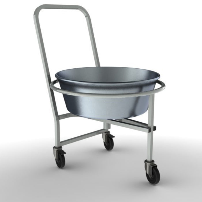 Nella 32" Stainless Steel Roto Cart with Reinforcement Ring - RC28-R
