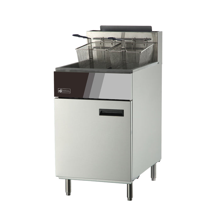 EFI RCTFS-75 75 Lb. Gas Deep Fryer - 170,000 BTU