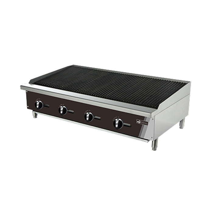EFI RCTRC-48 48" Radiant Gas Charbroiler - 140,000 BTU