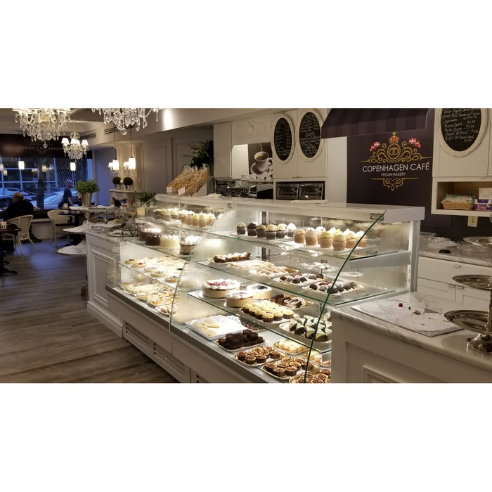 Igloo 24" Curved Glass Refrigerated Pastry Case - JMRPP2