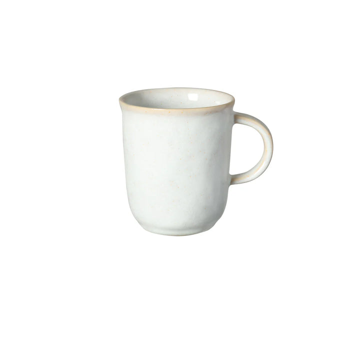 Costa Nova 4.5" Roda White Round Stoneware Mug - 6/Case - RTC121-BRA
