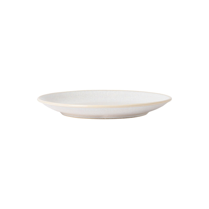 Costa Nova 8.6" Roda White Round Coupe Stoneware Salad/Dessert Plate - 6/Case - RTP222-BRA