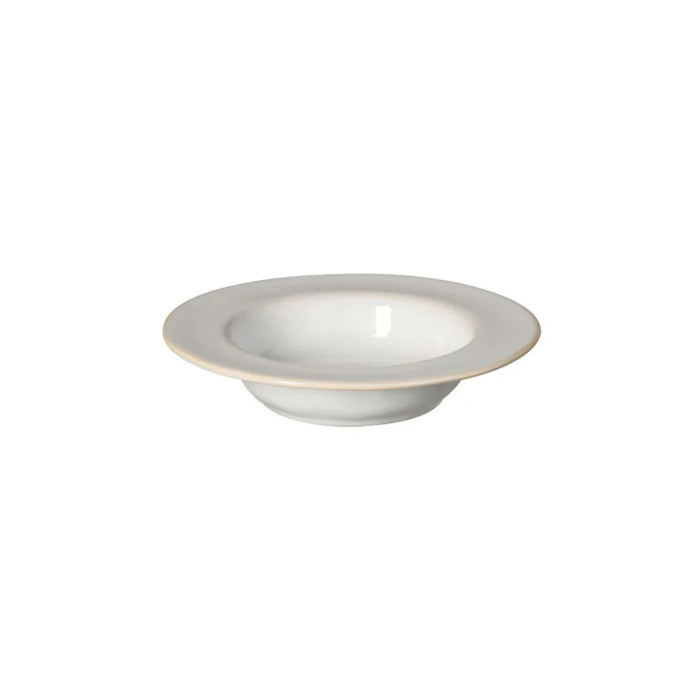 Costa Nova 8.46" Roda White Round Stoneware Soup/Pasta Plate - 6/Case - RTP223-BRA