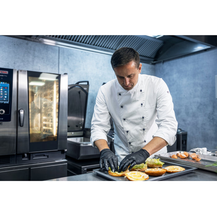 Rational 12.75" x 13.87" Granite-Enameled Roasting / Baking Container - 2/3 GN