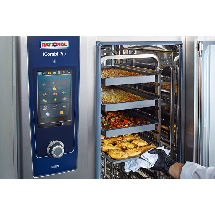 Rational 12.75" x 20.75" Granite-Enameled Roasting / Baking Container - 1/1 GN