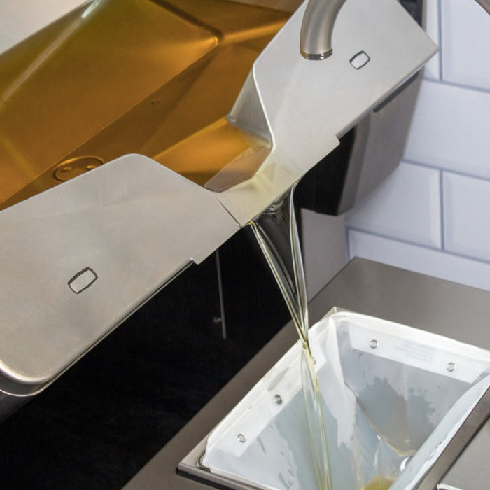 Rational iVario Pro L 26 Gallon Electric Tilt Skillet With Base & Height - 208/240V