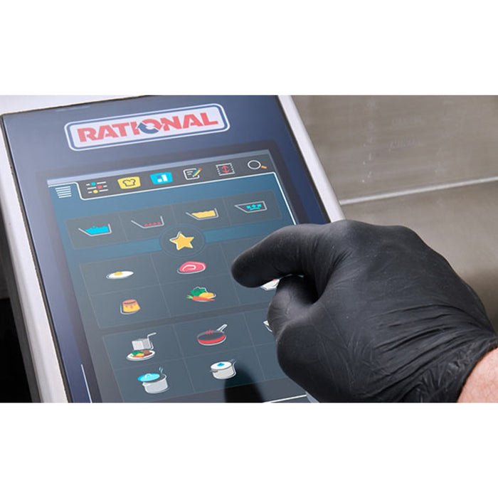 (DEMO) Rational iVario Pro 2-S 13 Gallon 2-Pan Electric Tilt Skillet with Stand - 208/240V