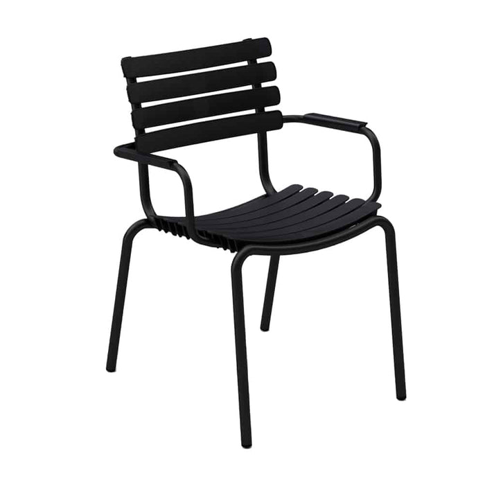 Houe ReCLIPS Black Outdoor Arm Chair