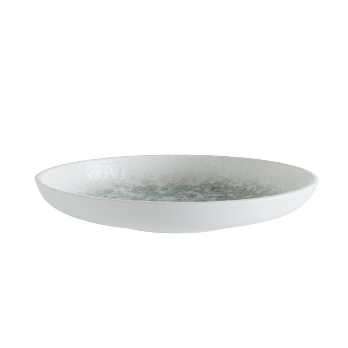 Bonna Lunar Ocean 10.75" Gourmet Round Porcelain Deep Plate - 6/Case - S-MT-LUNOCGRM27CK