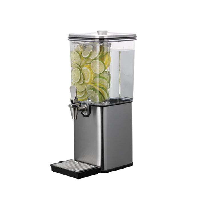 Nella SCD15SS 1.5 Gal. Square Infusion Stainless Steel Beverage Dispenser