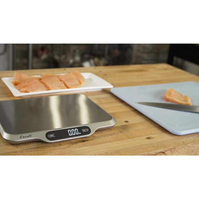 San Jamar SCDGSL33 Rectangular Wash Down Digital Scale 33 lb - Black