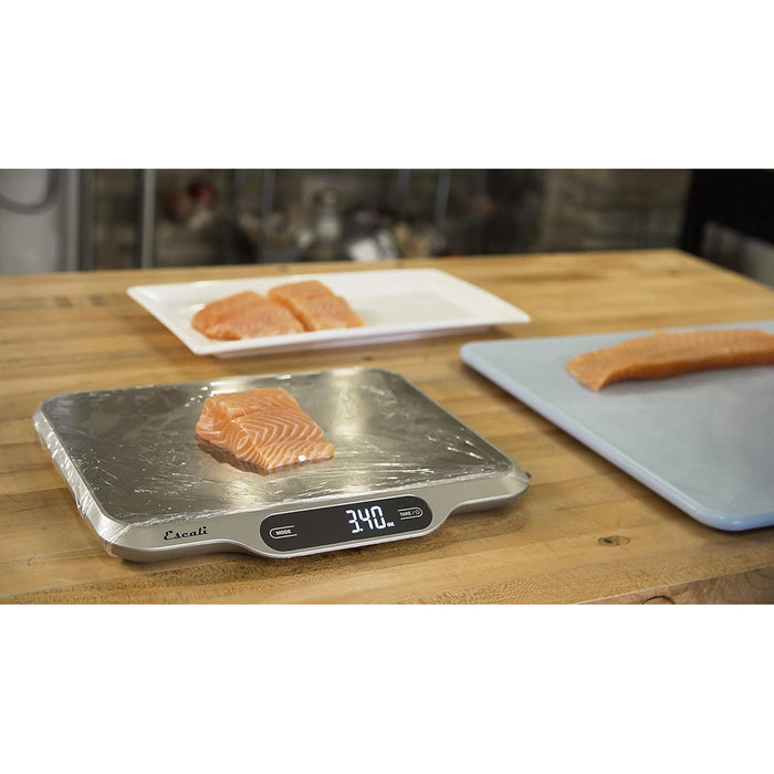 San Jamar SCDGSL33 Rectangular Wash Down Digital Scale 33 lb - Black