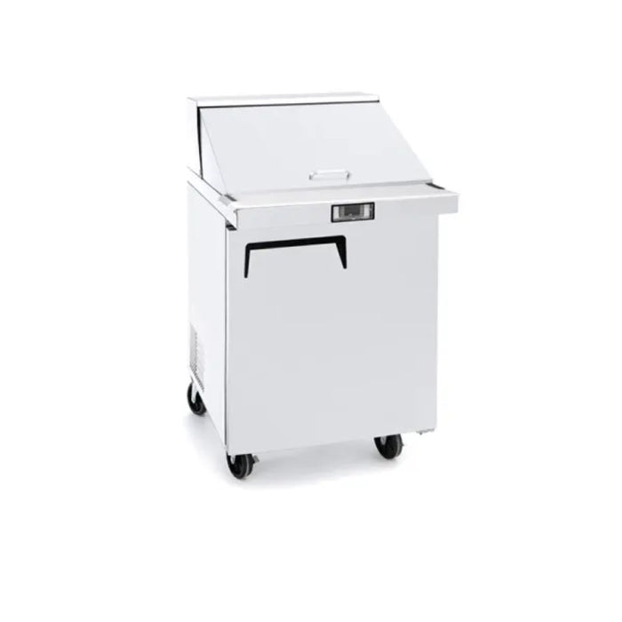 Econocold 27" 1-Door Refrigerated Standard Top Salad Prep Table - SCL1-27-HC