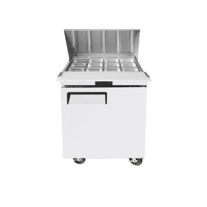 Econocold 27" 1-Door Refrigerated Standard Top Salad Prep Table - SCL1-27-HC