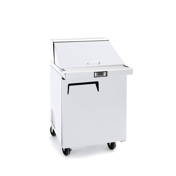 Econocold 27" 1-Door Refrigerated Mega Top Salad Prep Table - SCLM1-27-HC