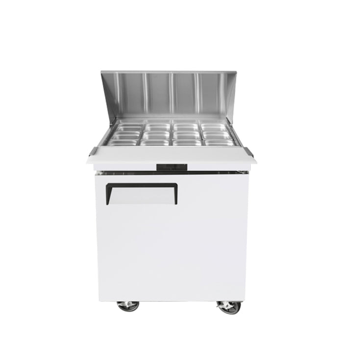 Econocold 27" 1-Door Refrigerated Mega Top Salad Prep Table - SCLM1-27-HC