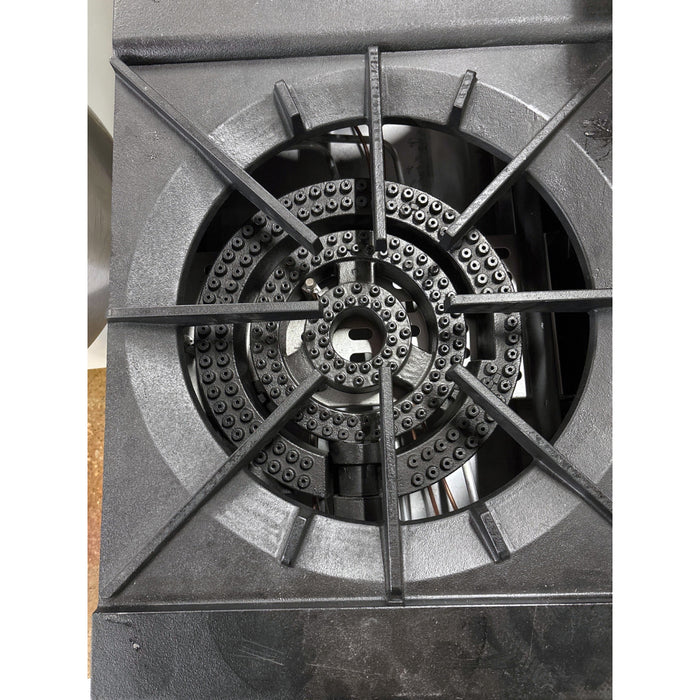 (SCRATCH & DENT) Nella 18" Natural Gas 2-Burner Stock Pot Range - 200,000 BTU - 37529