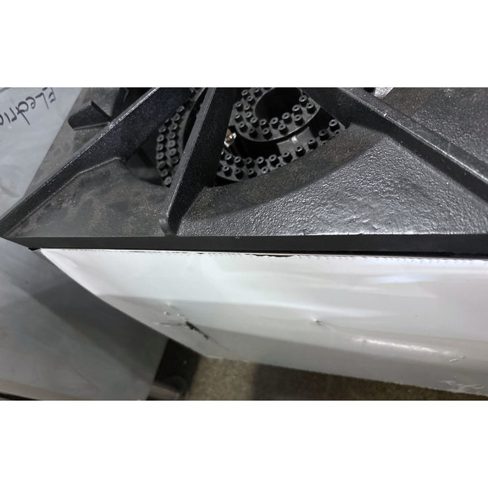 (SCRATCH & DENT) Nella 18" Natural Gas 2-Burner Stock Pot Range - 200,000 BTU - 37529