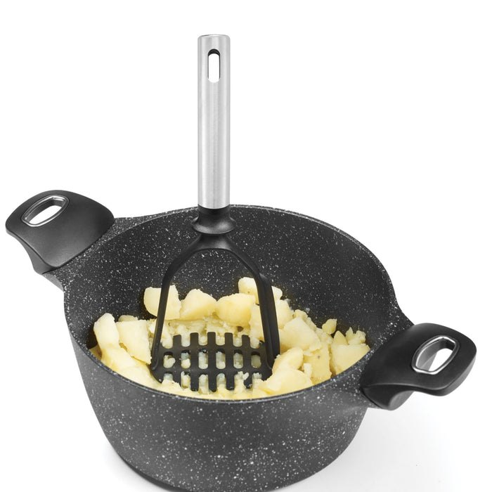 Gourmet Steel 11" Nylon Potato Masher - 080115004STEE