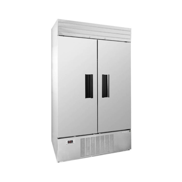Habco SF46HCSX 47" Bottom Mount Solid 2-Door Reach-In Freezer