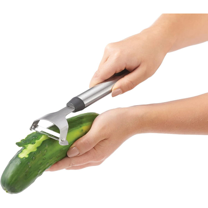 Gourmet Steel 7" Stainless Steel Y-Peeler - ‎095800006STEE