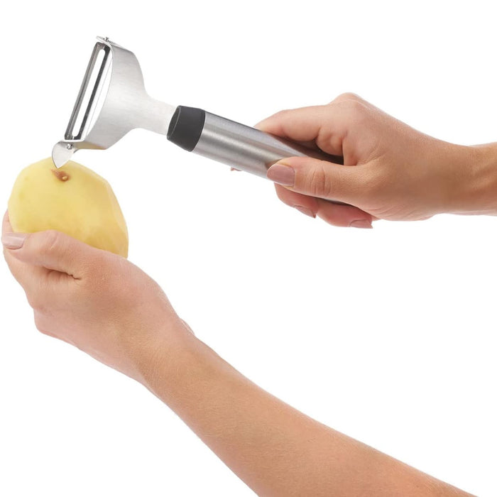 Gourmet Steel 7" Stainless Steel Y-Peeler - ‎095800006STEE
