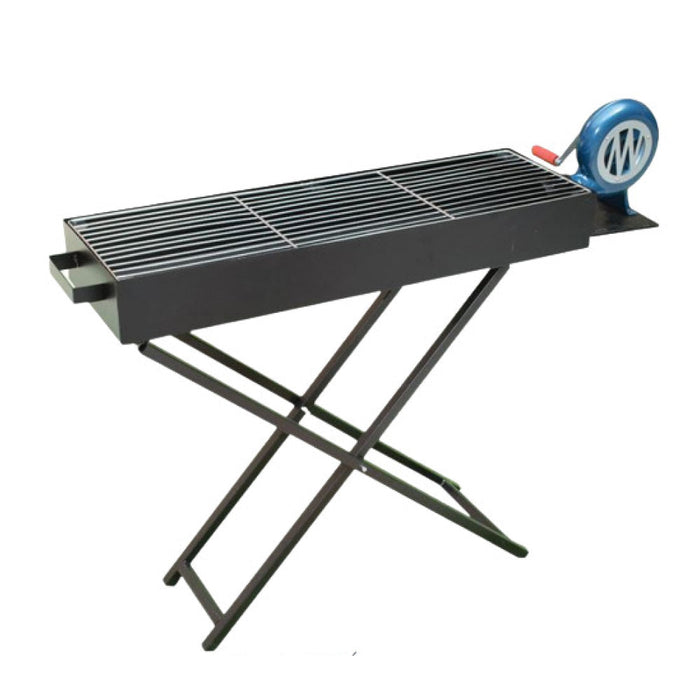 Nella 12" x 32" Charcoal BBQ Grill With Blower - SK2010-67