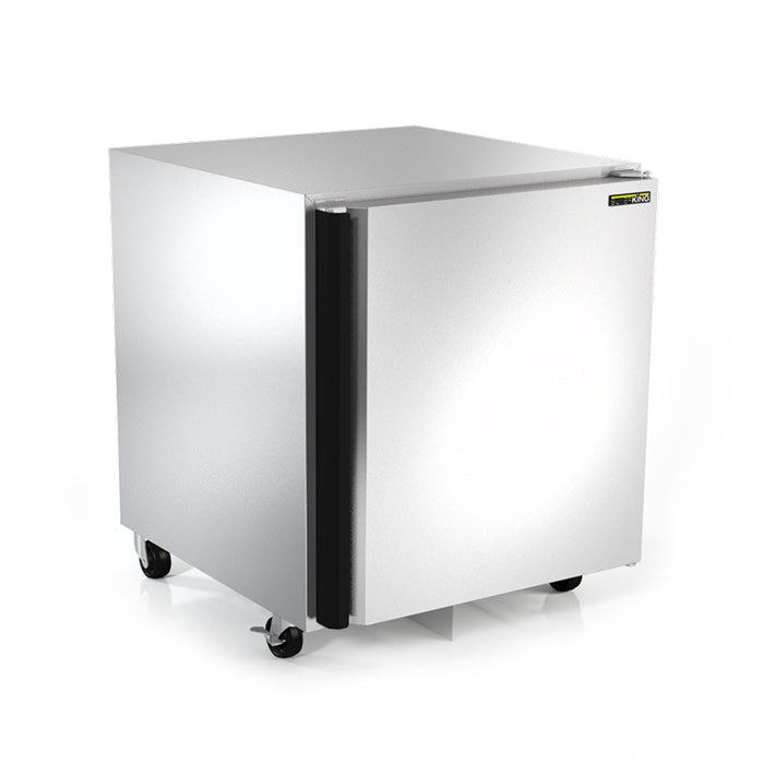 SilverKing SKR27A-ESUS1 27" Stainless Steel Undercounter Refrigerator - 6.3 Cu. Ft.