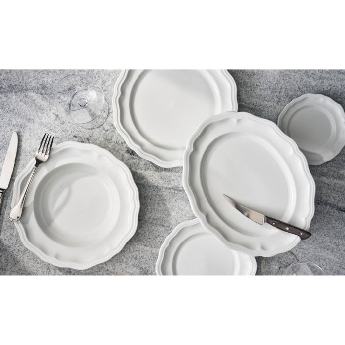 Steelite Adelina 9" x 6.75" Porcelain Rimmed Oval Platter - 24/Case - 6252FP818