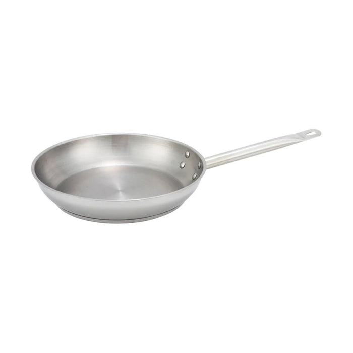Winco SSFP-11 11" Stainless Steel Fry Pan
