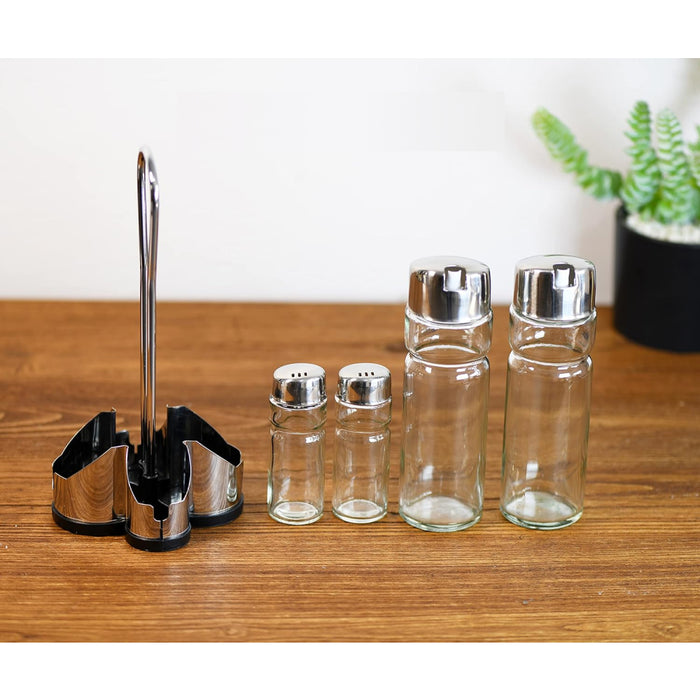 Nella 4-Piece Salt & Pepper and Oil & Vinegar Set - 406