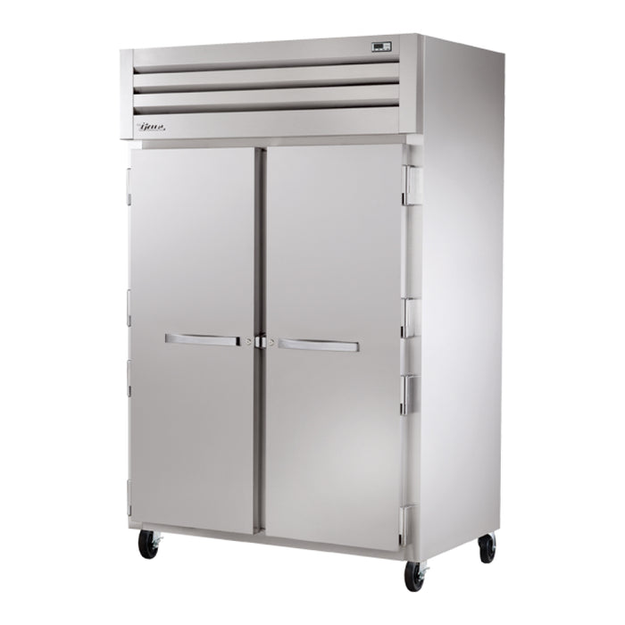 True STR2F-2S-HC 52" Solid Swing 2-Door Reach-In Freezer